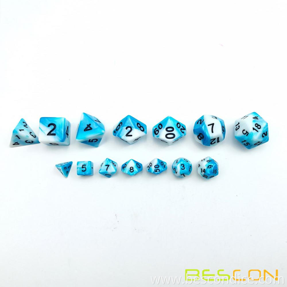 Mini Dice Set Tiny Dnd Dice 3